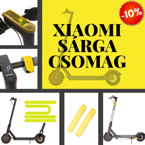 Xiaomi sárga csomag