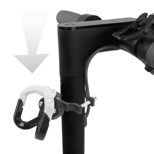 Dupla fém akasztó (fehér/fekete)